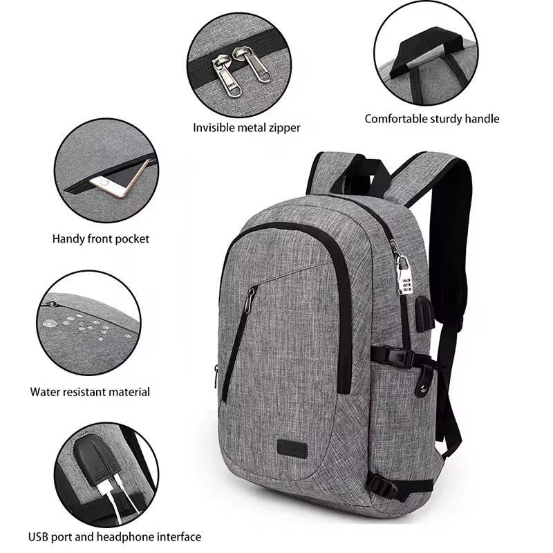 laptop backpack details